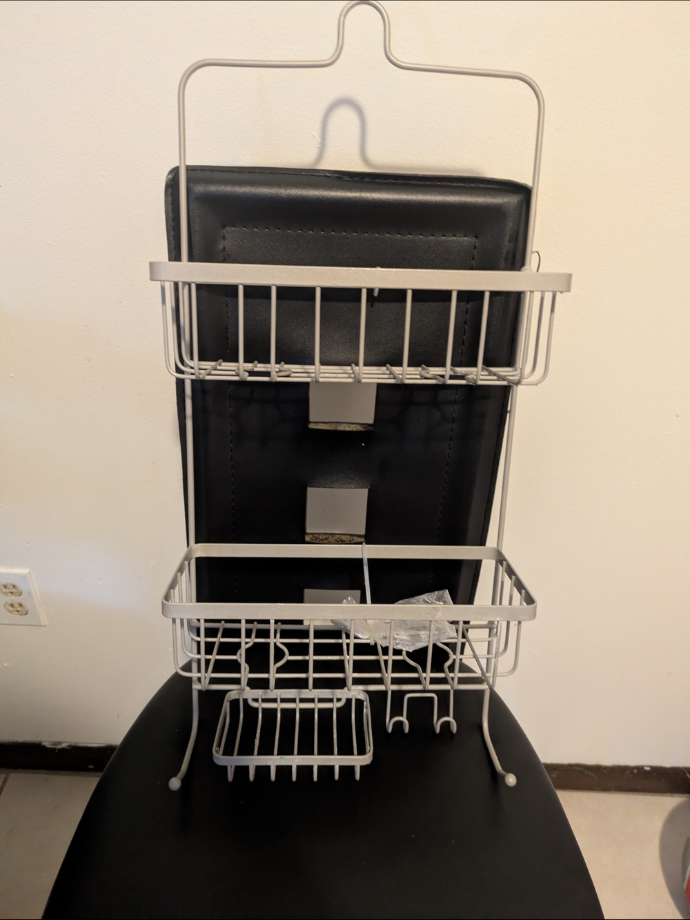 Multi-Tier Metal Shower Caddy - Silver